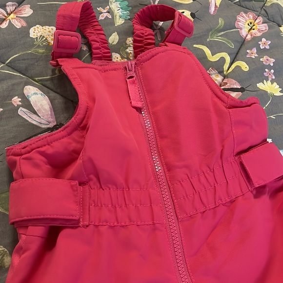 Girl Pink Snow Pants - Picture 6 of 6